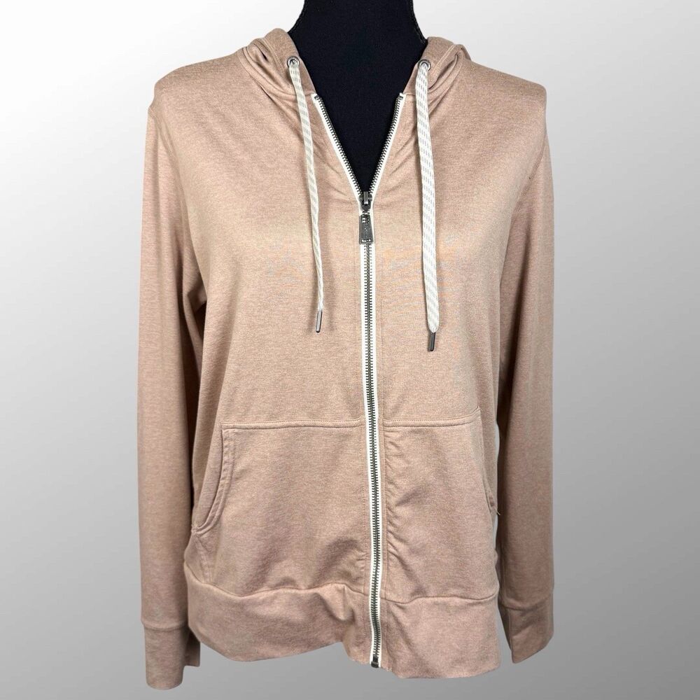 Vuori Hoodie Women’s Small Pink Halo 2.0 Performance Dreamknit Full Zip VW268